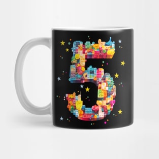 5Th Birthday Building Blocks Mug